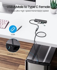 Adaptador USB-C para USB-A ORICO: Conecte e Expanda! - imagem 3