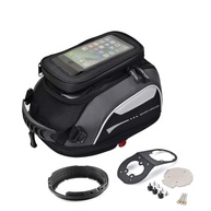 MENAT Bolsa de Tanque para Moto Antifurto Expansível 5-8L com Bloqueio Rápido e Bolso para Celular - imagem 2