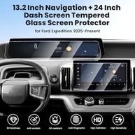 Protetor de Tela Canvcle 2 Peças para Ford Expedition 2025-2026 (13.2" + 61cm) - Proteção Premium - imagem 3