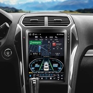Upgrade Rádio Ford Explorer 2013-2019: Tela 12.1" Android 13, CarPlay, Android Auto e Funções Originais Preservadas - imagem 3