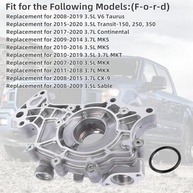 Bomba de Óleo Motor M390HV para Ford F150, Edge, Explorer, Fusion 3.5L/3.7L (2007-2020) - imagem 4