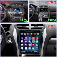 Upgrade Central Multimídia Ford Explorer 2011-2019: Android 8 Núcleos, Tela 12.1" QLED, CarPlay & Android Auto - imagem 3
