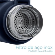 LYOR Explorer Azul 650ml - Garrafa Térmica de Aço Inox com Isolamento Avançado - imagem 5