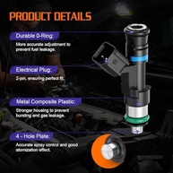 Kit 6 Injetores de Combustível 4.0L V6 Ford Explorer Mustang Ranger Mercury Mazda - imagem 5