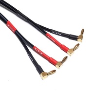 Extensão de Cabo para Caixa de Som WJSTN: Conexão 90° Banana Plug 12AWG (2 Unidades) - imagem 5
