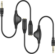 Cabos de Extensão de Áudio 3.5mm PChero: Liberdade e Controle de Volume para Seus Dispositivos - imagem 1
