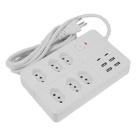 Extensão Power COIBEU: 6 Tomadas + USB - imagem 1