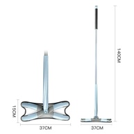 Rodo Mop Esfregão Giratório 360° com Base 37cm e Cabo Extensível 88-152cm - imagem 4
