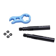 Kit Extensor Válvula Pneu Bicicleta Alumínio Aqxreight 45mm - Vedação Segura e Leve - imagem 4