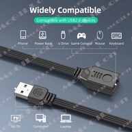 Cabo USB Extensor 90°: Flexível e Versátil! - imagem 2