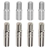 Kit 8 Extensores de Válvula Cromada 39mm e 27mm para Carro, Moto e Caminhão - imagem 2