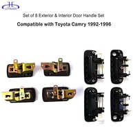 Kit 8 Maçanetas Toyota Camry 92-96: Internas e Externas Completas - imagem 3