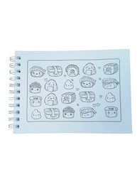 Livro de Colorir Adulto Cute & Comfy Super Extra Edição 03: Relaxamento e Criatividade com Capa Holográfica - imagem 5