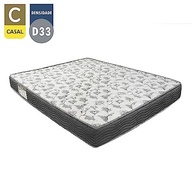 Cama Box com Baú Casal + Colchão Ortobom Iso 100 D33 - Conforto Extra Firme com Armazenamento - imagem 5