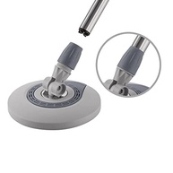 Mop Giratório Inox Menalux com Refil Extra de Microfibra Cinza - Limpeza Prática e Sem Contato - imagem 5