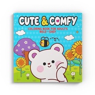 Kit 6 Livros de Colorir Adulto Cute & Comfy Extra: Relaxamento e Criatividade - imagem 3