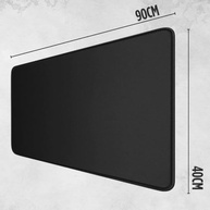 Mouse Pad Gamer Extra Grande Preto 90x40 Ultra Performance Qualidade Premium HighSpeed - imagem 3