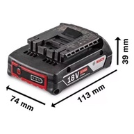 Kit Carregador Bosch 18V + 2 Baterias 2.0Ah: Potência Extra! - imagem 2