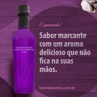 3 Azeites Premiados Extra Virgem Alho 250ml - Fazenda Irarema - imagem 3