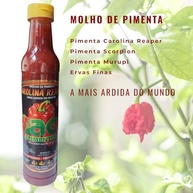 Molho De Pimenta Carolina Reaper -235ml - EXTRA FORTE - imagem 3