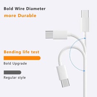 Cabo USB-C Extra Longo: Carregue e Transfira Dados! - imagem 2