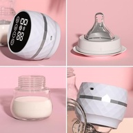 Bomba Elétrica Portátil para Extração de Leite Materno Silenciosa 180ml Recarregável USB - imagem 4