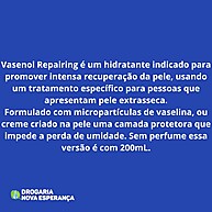 Vasenol Repairing: Hidratação Intensa para Pele Extrassseca - imagem 2