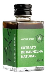 Kit 2X: Extrato de Baunilha Natural Vanilla Brasil 30ml - imagem 1