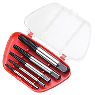 Extrator de Parafusos 5 Peças: Remova Parafusos Danificados! - imagem 1