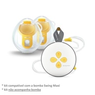 Kit de Extração com Mãos Livres Medela - Conchas Coletoras para Extrator Elétrico Duplo Swing Maxi - imagem 5