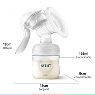 Philips Avent Extrator de Leite Manual com Tecnologia Natural Motion - Conforto e Eficiência na Extração - imagem 3