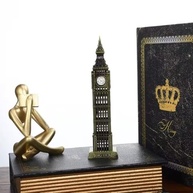 Miniaturas de Monumentos Famosos em Metal Envelhecido | Big Ben, Torre de Pisa e London Eye - imagem 5
