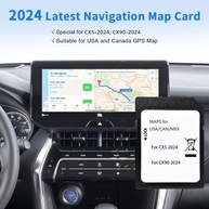 Cartão SD Navegação Atualizado 2024 KMV6 66 EZ1 para Mazda CX-5 e CX-90 (EUA/CAN/MEX) - imagem 3
