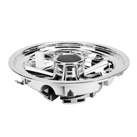 Tampas de Cubo Cromadas 8" para Carrinho de Golfe EZGO e Club Car - Proteção e Estilo Premium - imagem 3