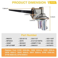 Bomba de Combustível Mecânica M6878 para Ford F-100, F-250, Ranchero, Thunderbird e mais (1968-1978) - imagem 5