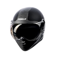 Capacete Aberto Peels F-21 North Preto Fosco/Grafite com Queixeira Removível - Tamanho 60 - imagem 3