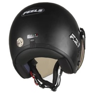 Capacete Aberto Moto Peels F-21 Classic Preto Fosco/Grafite - Conforto e Segurança para Seu Rolê! - imagem 3