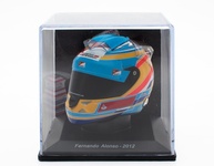 Capacete Réplica Fernando Alonso Ferrari F1 2012 - Escala 1:5 (OPO 10) - imagem 3