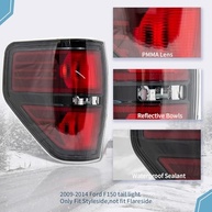 Lanterna Traseira Ford F150 2009-2014 Lado Passageiro Fumê - VPIMOZO - imagem 4