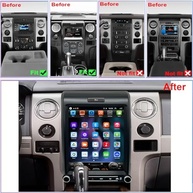 Central Multimídia Android 12.1" para Ford F150 2013-2014: Carplay, Android Auto e 8 Núcleos - imagem 3