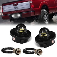 Luz de Placa LED para Ford F150 F250 F350 F450 F550 Superduty Bronco Ranger Expedition Explorer - Kit Completo com Chicote - imagem 2