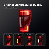 Luz Traseira LED Ford F250/F350 Super Duty 2020-2022 (Passageiro) com Ponto Cego - Segurança e Estilo - imagem 5