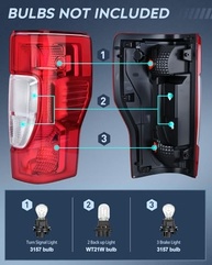 Lanterna Traseira Ford F250 F350 Super Duty 2020-2022 (Passageiro) - Nilight - imagem 4