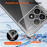 Poco F6 Pro: Capa Protetora Transparente Antichoque - imagem 3