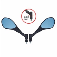 Retrovisor GVS Giro 360 para Honda BMW GS650 F800 - Lente Convexa Azul - imagem 2