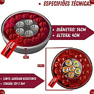 Lanterna Traseira LED: Ilumine com a Corujinha Facchini - imagem 2