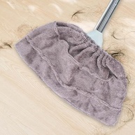 Capa de Pano de Vassoura Reutilizável Coral Veludo - Dupla Face para Limpeza Molhada e Seca - imagem 2