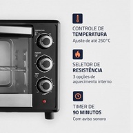 Forno Elétrico Mondial 42L: Receitas Fáceis! - imagem 2