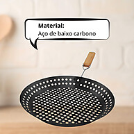Frigideira Grelhar Portátil Bel: Churrasco Fácil! - imagem 2