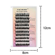 Cílios Postiços Nagaraku DIY: Volume Coreano Fácil - imagem 2